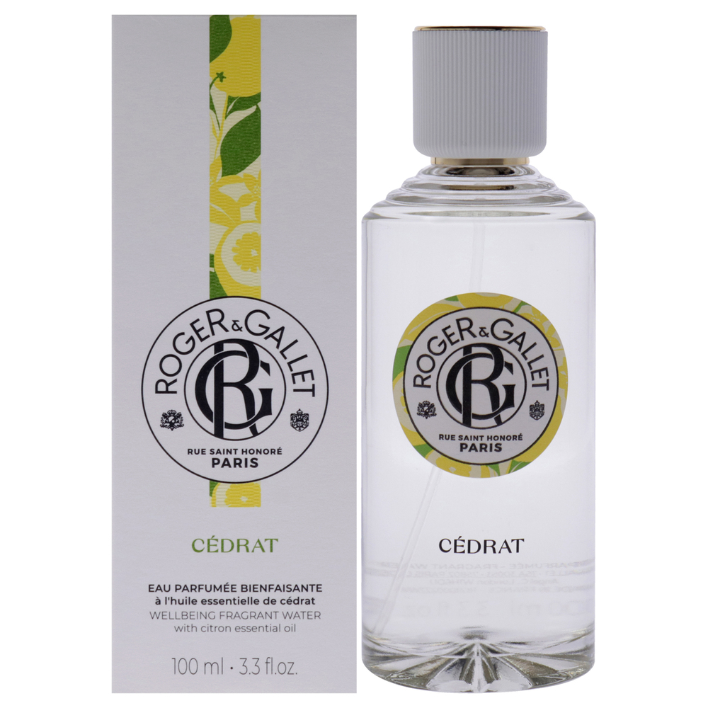 Citron by Roger & Gallet for Unisex - 3.3 oz Fragrant Water Spray